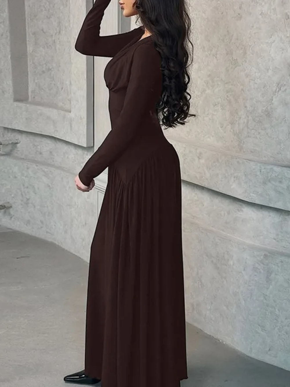 Daniela Long Sleeve Maxi Dress