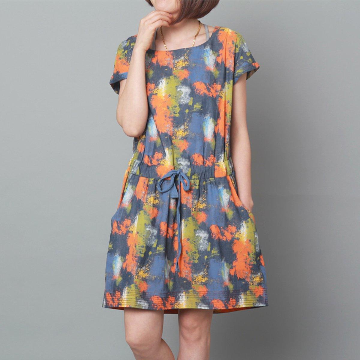 dark blue summer denim dress plus size floral denim sundress
