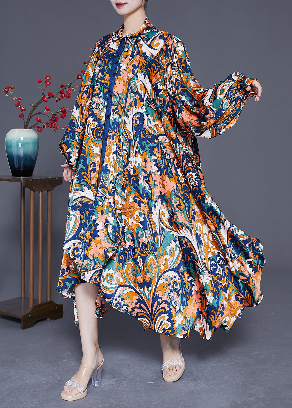 A Vintage Style Dress with Delicate Timeless Details