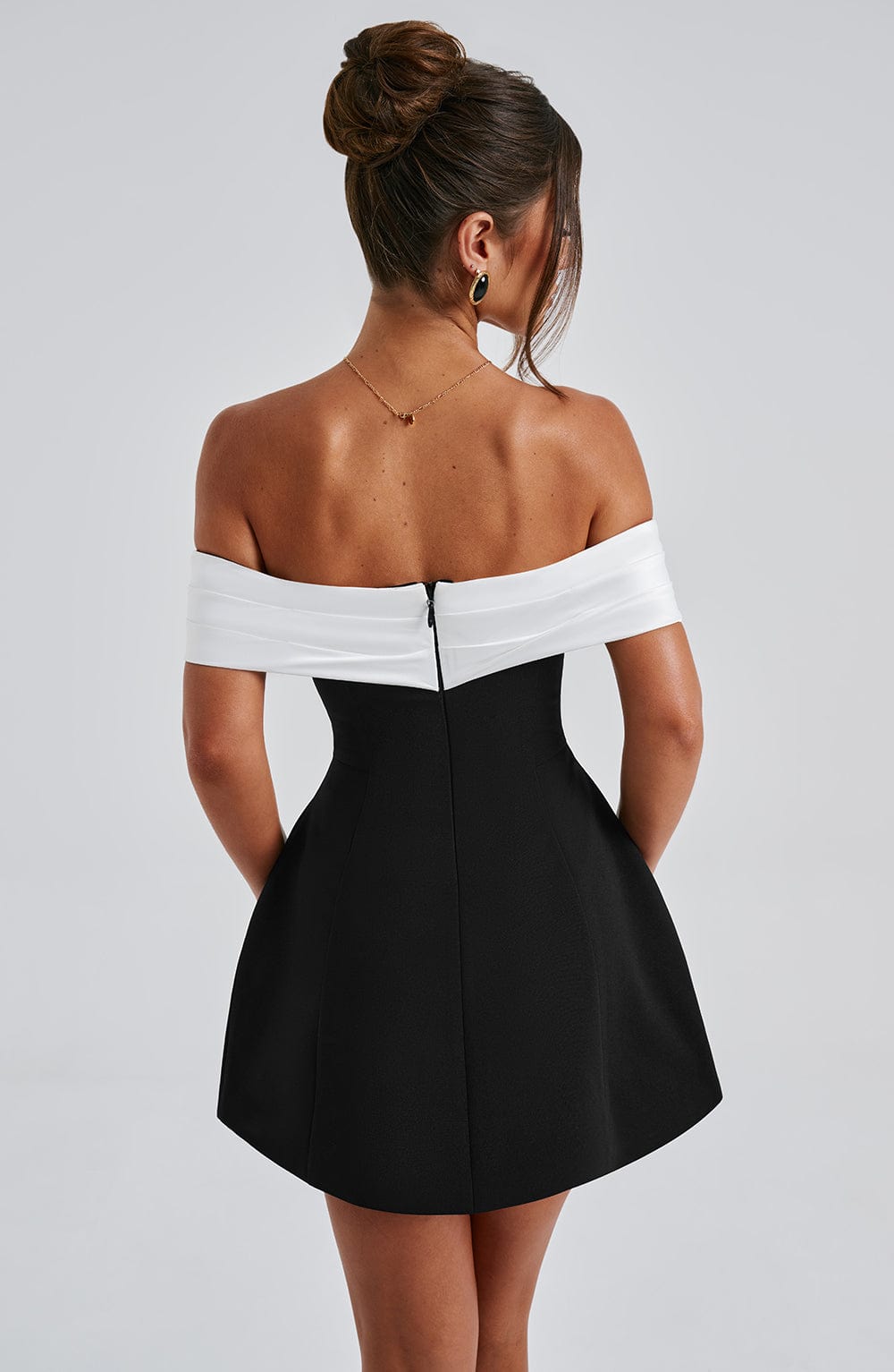 Vilma Effortless Mini Dress Elevated Occasion Wear