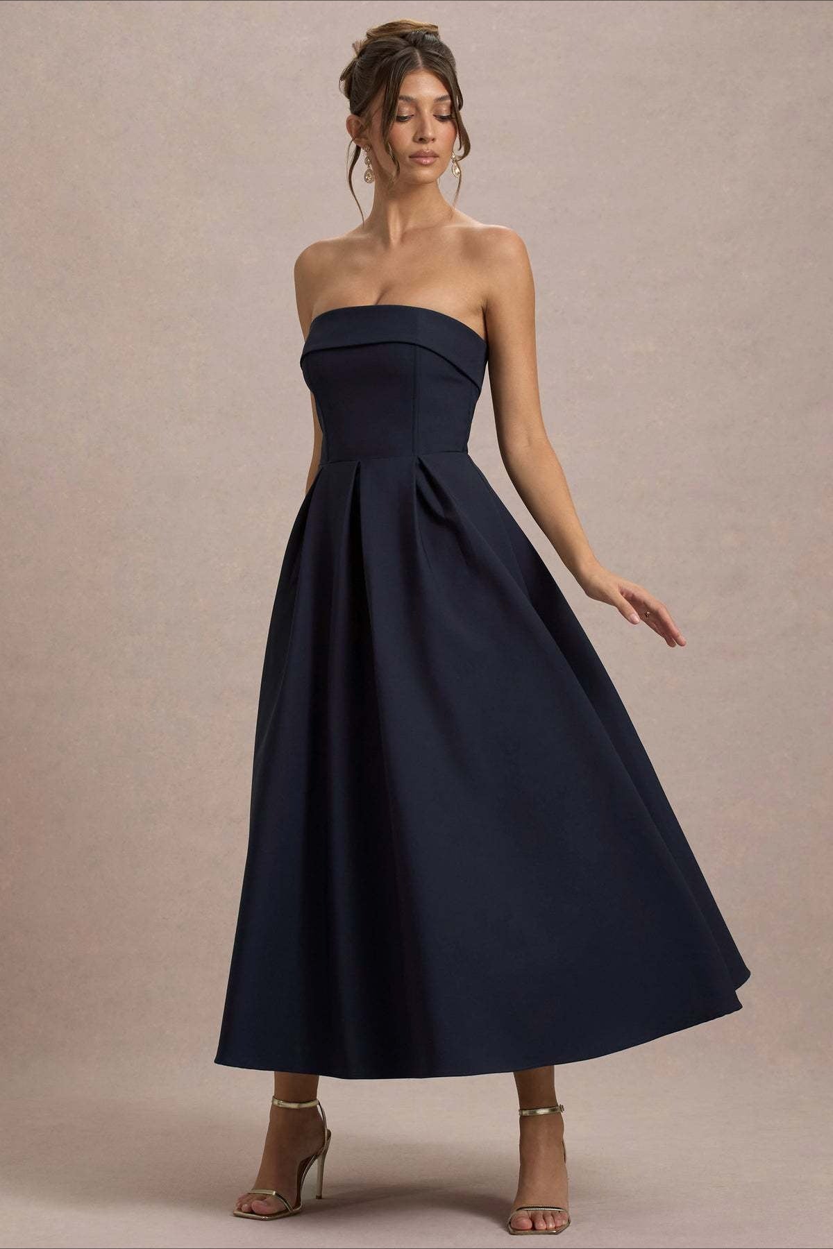 Bandage Strapless Party Dress - View 3 | VelvetHem