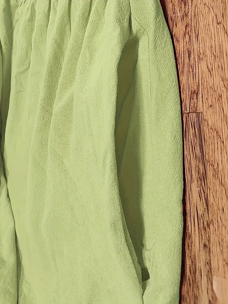 Cecilia Aesthetic Premium Linen Pocket Dress Wardrobe Essential