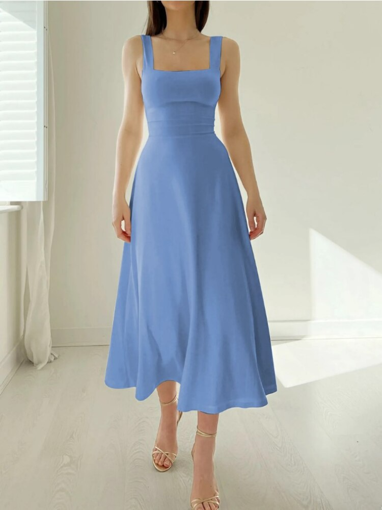 Selene Timeless Reversible Midi Dresses Premium Wardrobe Essential