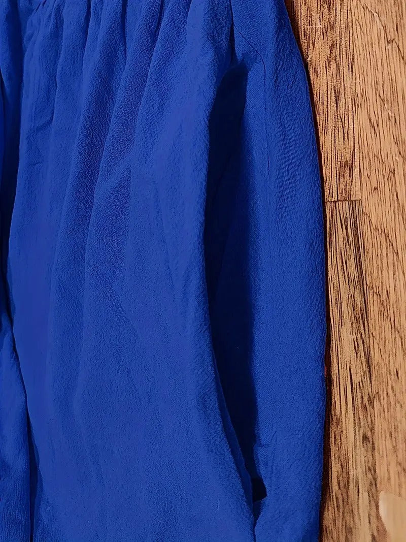 Cecilia Aesthetic Premium Linen Pocket Dress Wardrobe Essential
