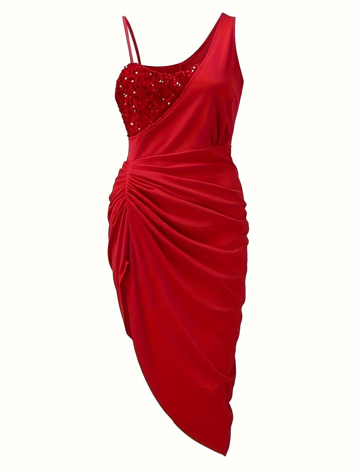 Jimena Elevated Asymmetrical Cocktail Dress Designer Edit