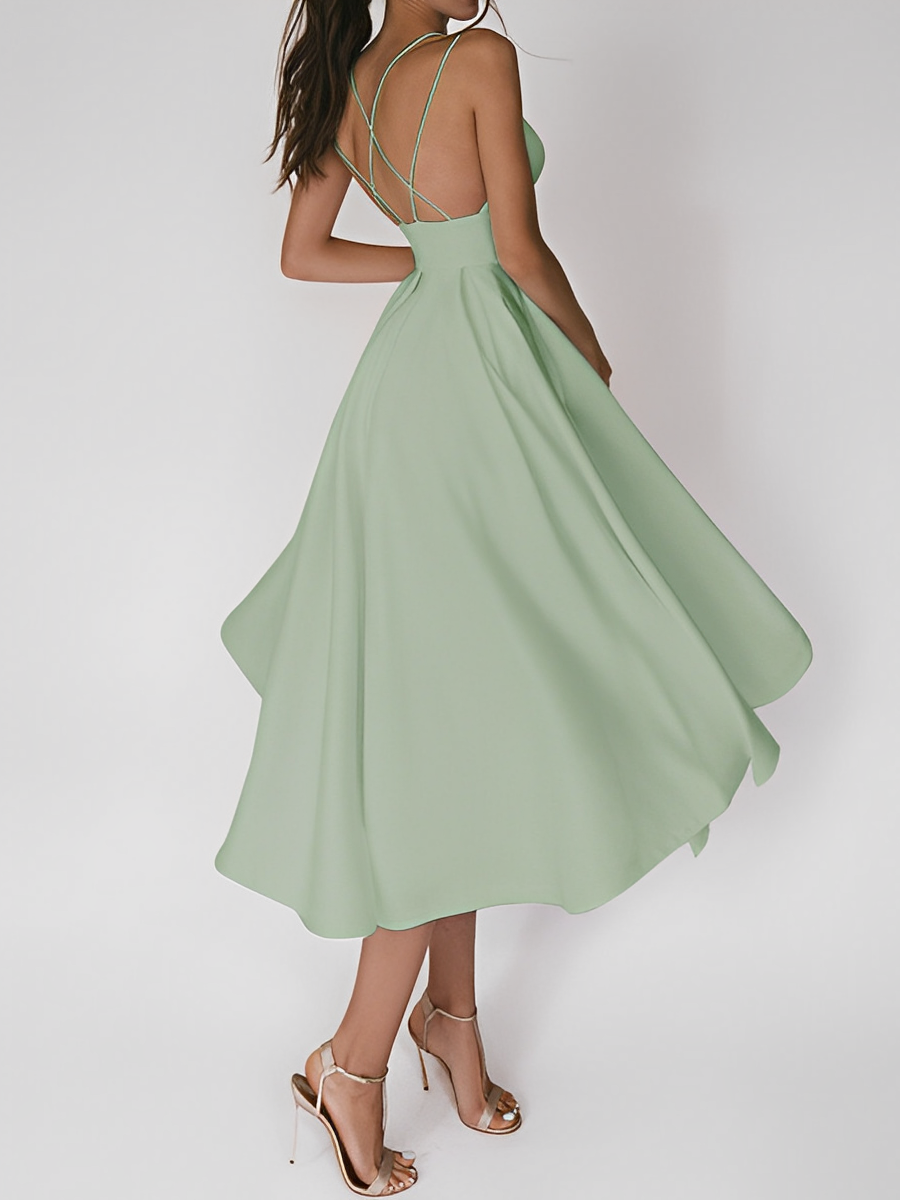 Amaryllis Chic Sleeveless Tank Dress for Women Statement Occasion Edit