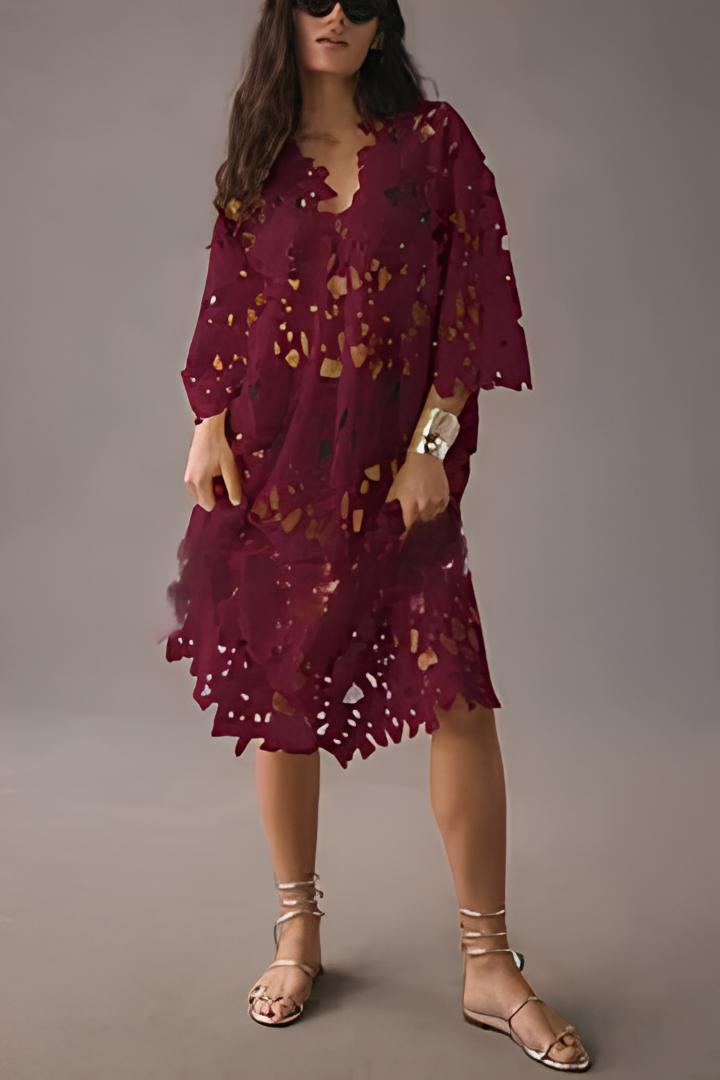 Faith Statement Midi Dress Evening Wear Edit