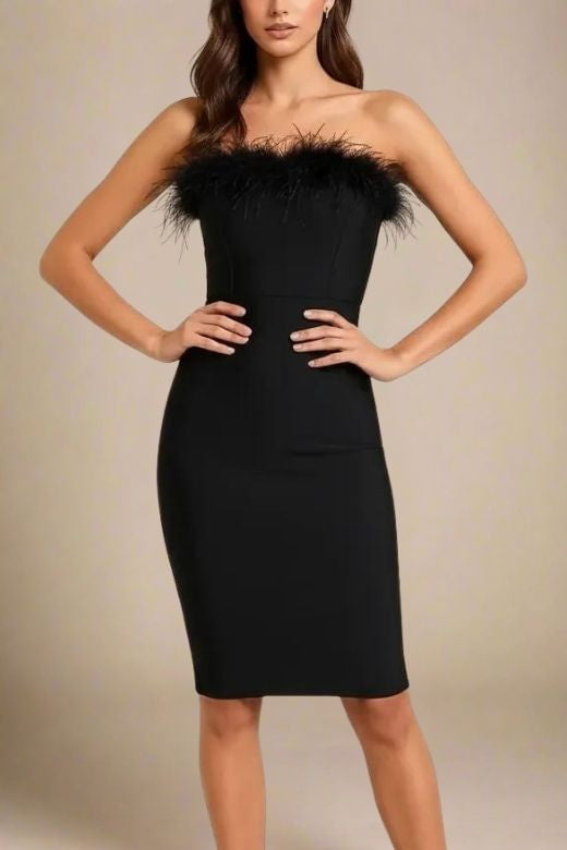 Erin Bandage Dress - Classic Black