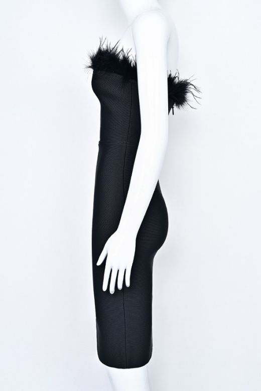 Erin Bandage Dress - Classic Black