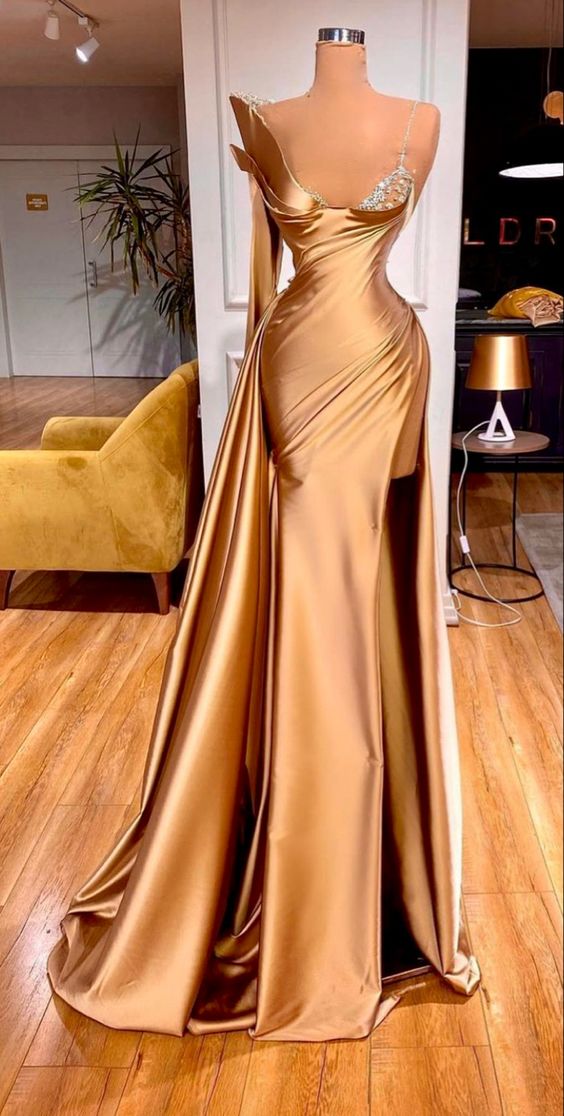 Chic Mermaid Prom Dress New Arrival Evening Dress - VelvetHem