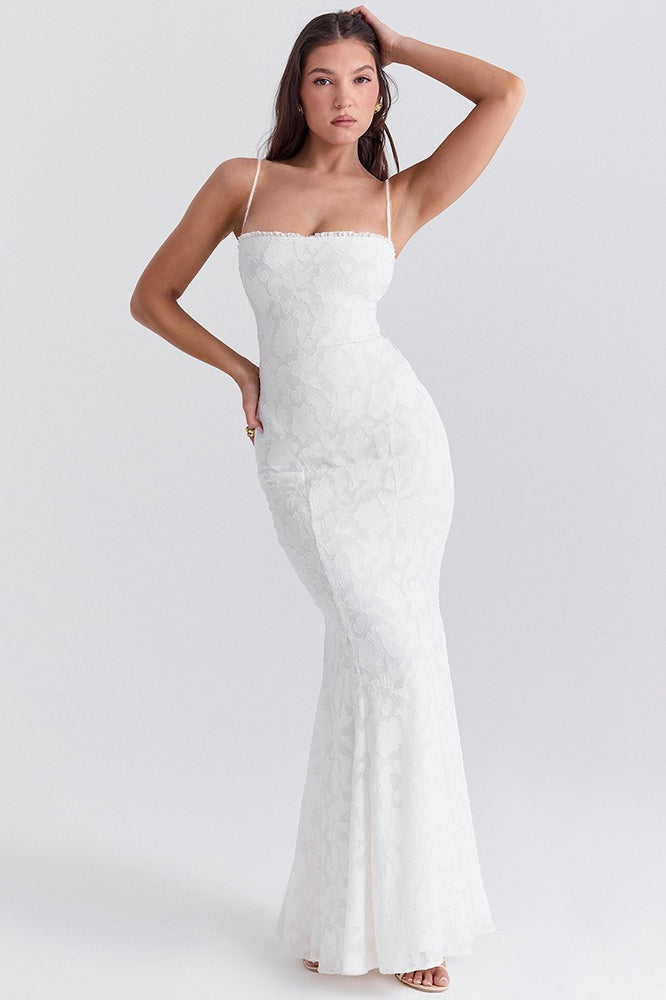 Strappy Backless Bodycon Maxi Dress - View 7 | VelvetHem