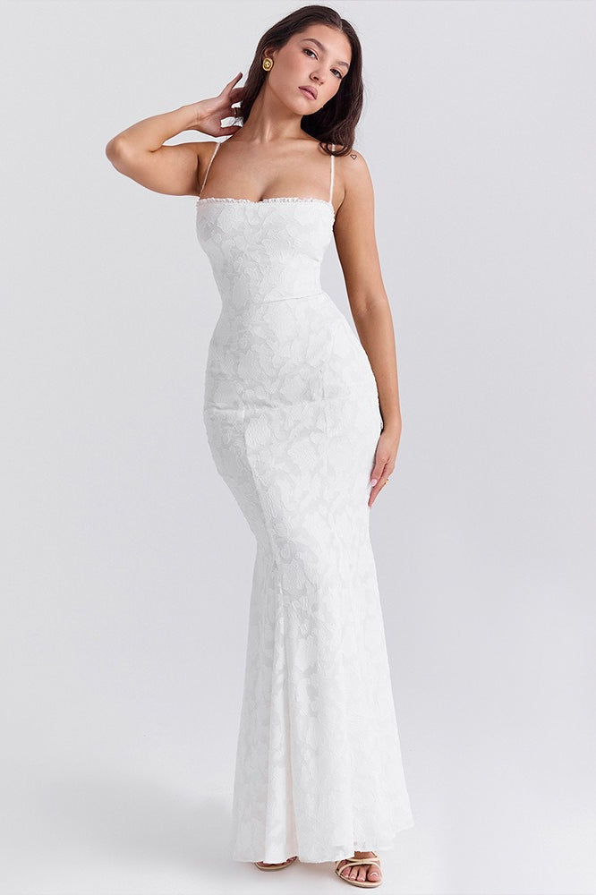 Strappy Backless Bodycon Maxi Dress - View 8 | VelvetHem