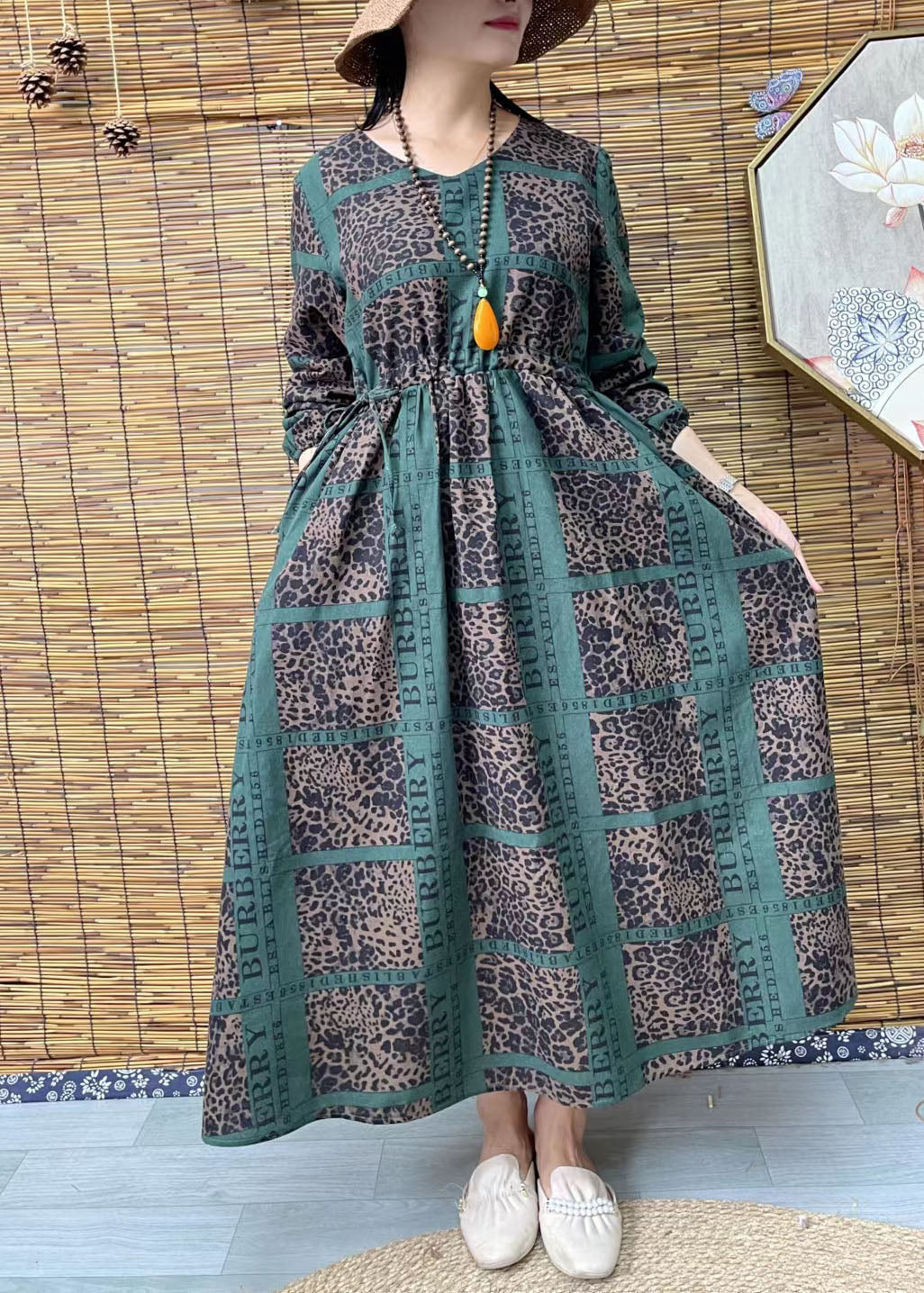 A Vintage Style Dress with Delicate Timeless Details