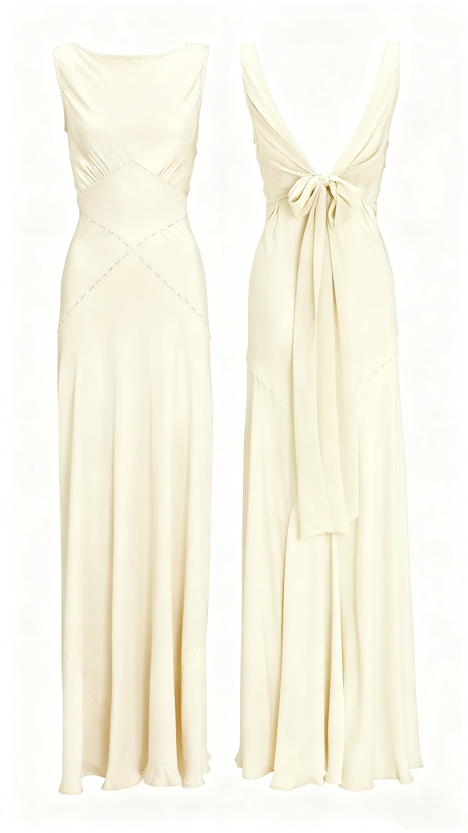 Pink Chiffon V Back Long Prom Dress Elegant Bridesmaids Dress fg7333 - View 6 | VelvetHem