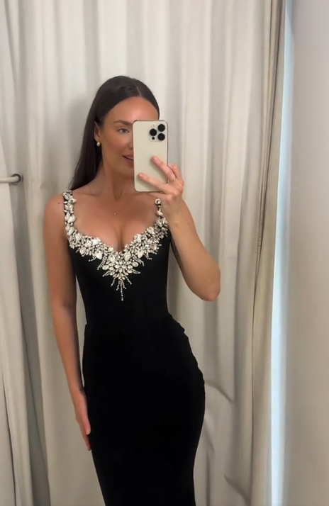 Black Mermaid Sexy Long Formal Dress Evening Party Dresses - View 9 | VelvetHem