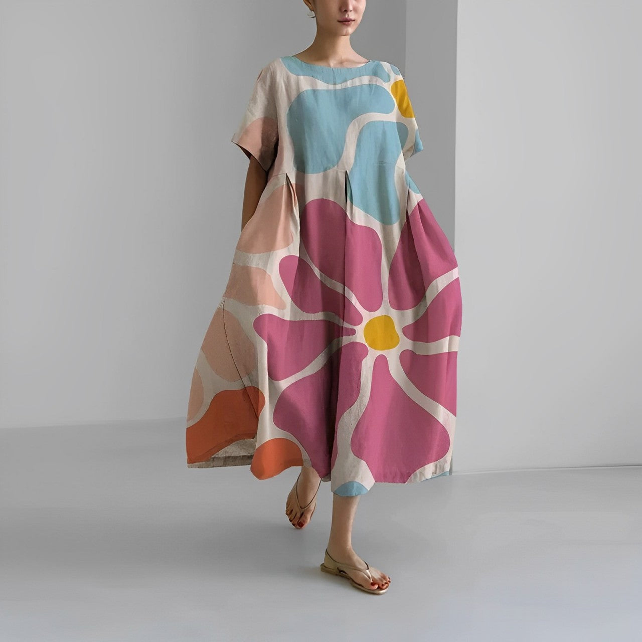 Thalia Relaxed and Stylish Summer Dress for Women Date Night Outfit