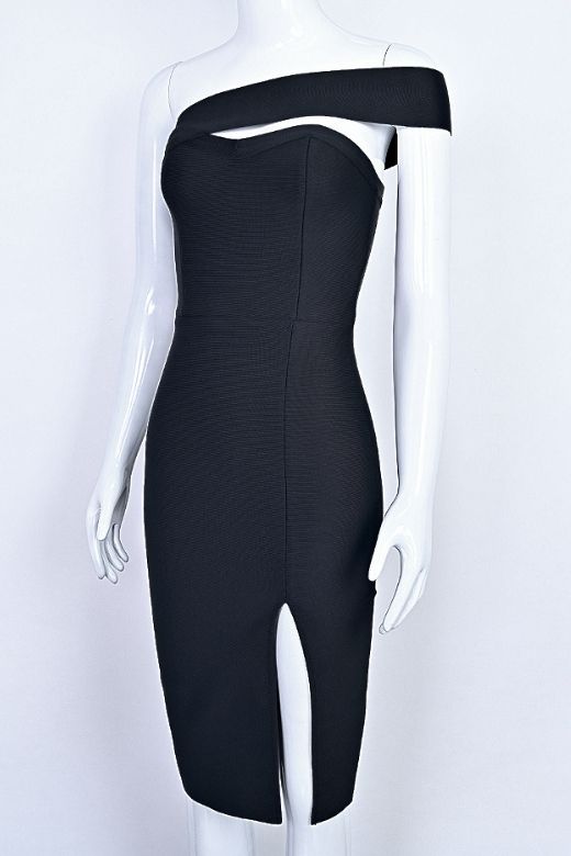 Gianna Bandage Dress - Classic Black