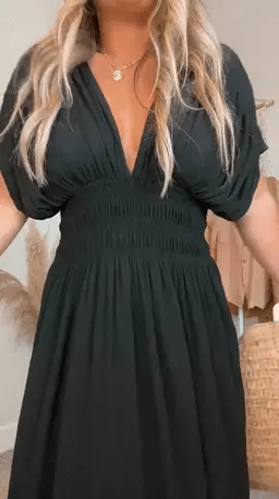 Carmen Exclusive Dress Maxi Elevated Occasion Wear