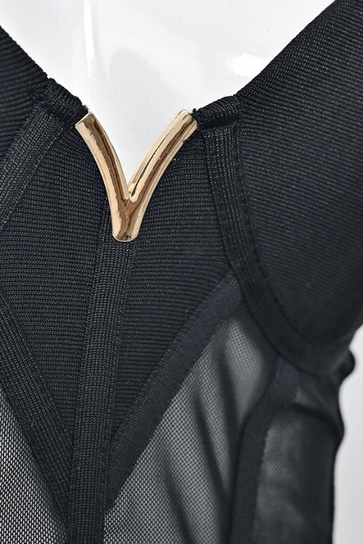 Juliette Bodycon Dress - Classic Black