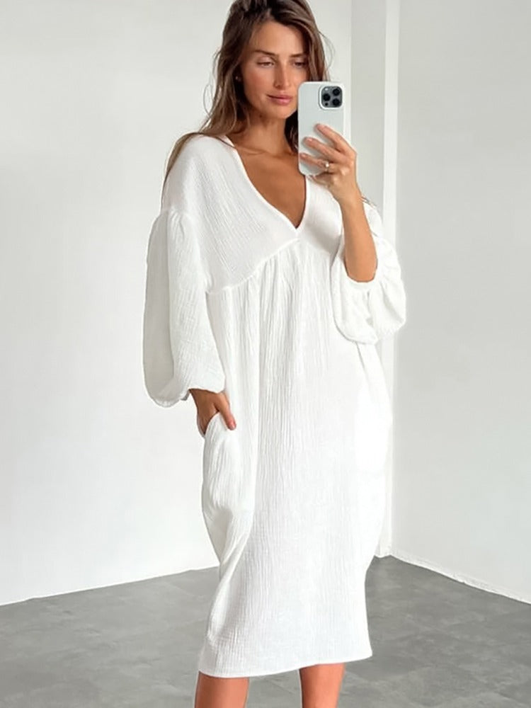 Mia Boutique Casual Women's Dress Elevated Occasion Wear