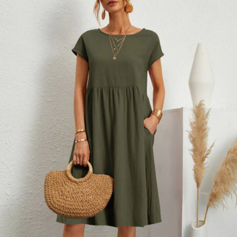 María Stylish Dress for Summer for Women Wedding Guest Look