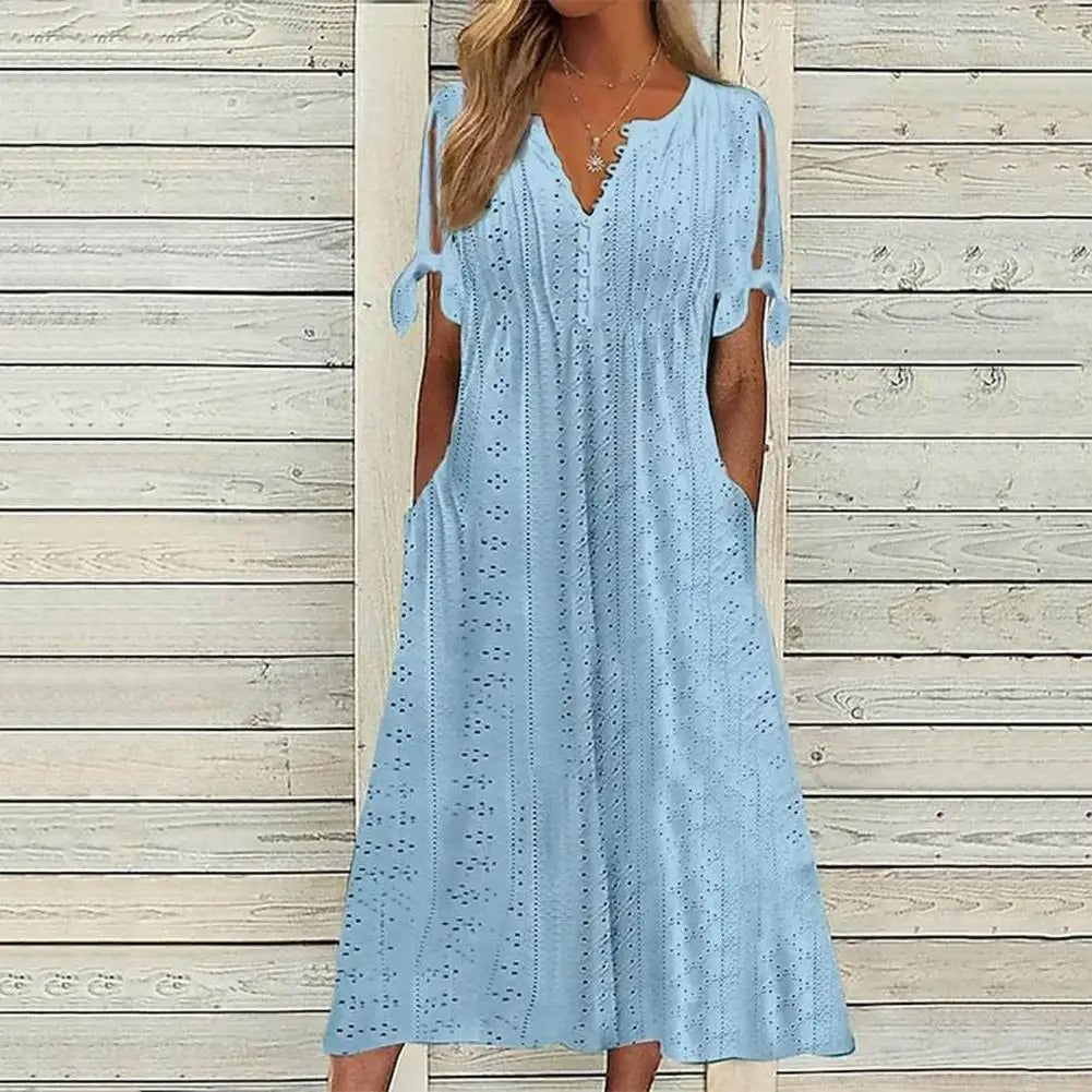 Jordina Classic and Elegant Dress for Women Office and Evening