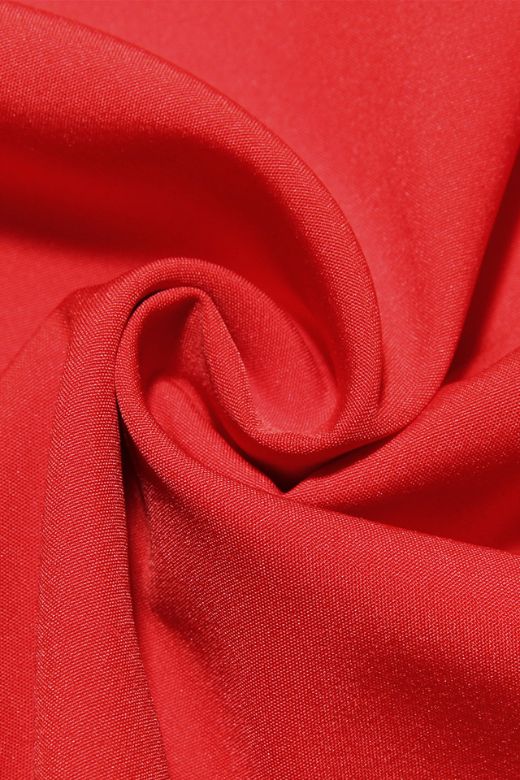 Everly Midi Dress - Lipstick Red
