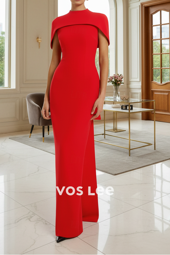 Elegant & Luxurious Mermaid Mother of Groom Evening Dress with Train