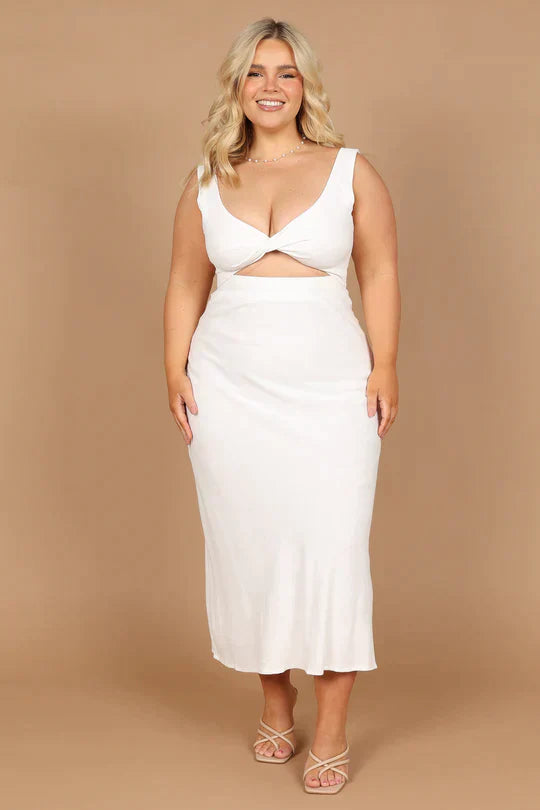 Galla Midi Dress in a Wrap Style for Women Casual Daywear