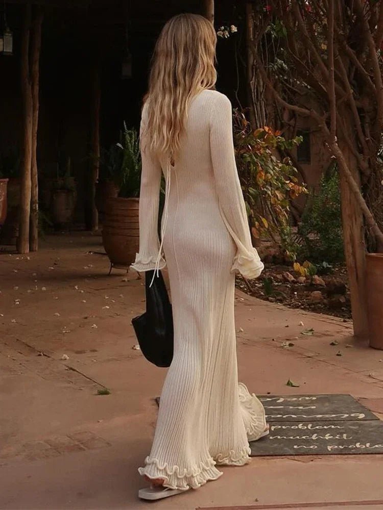 Ofelia Elegant Knit Dress for Women Streetwear Style