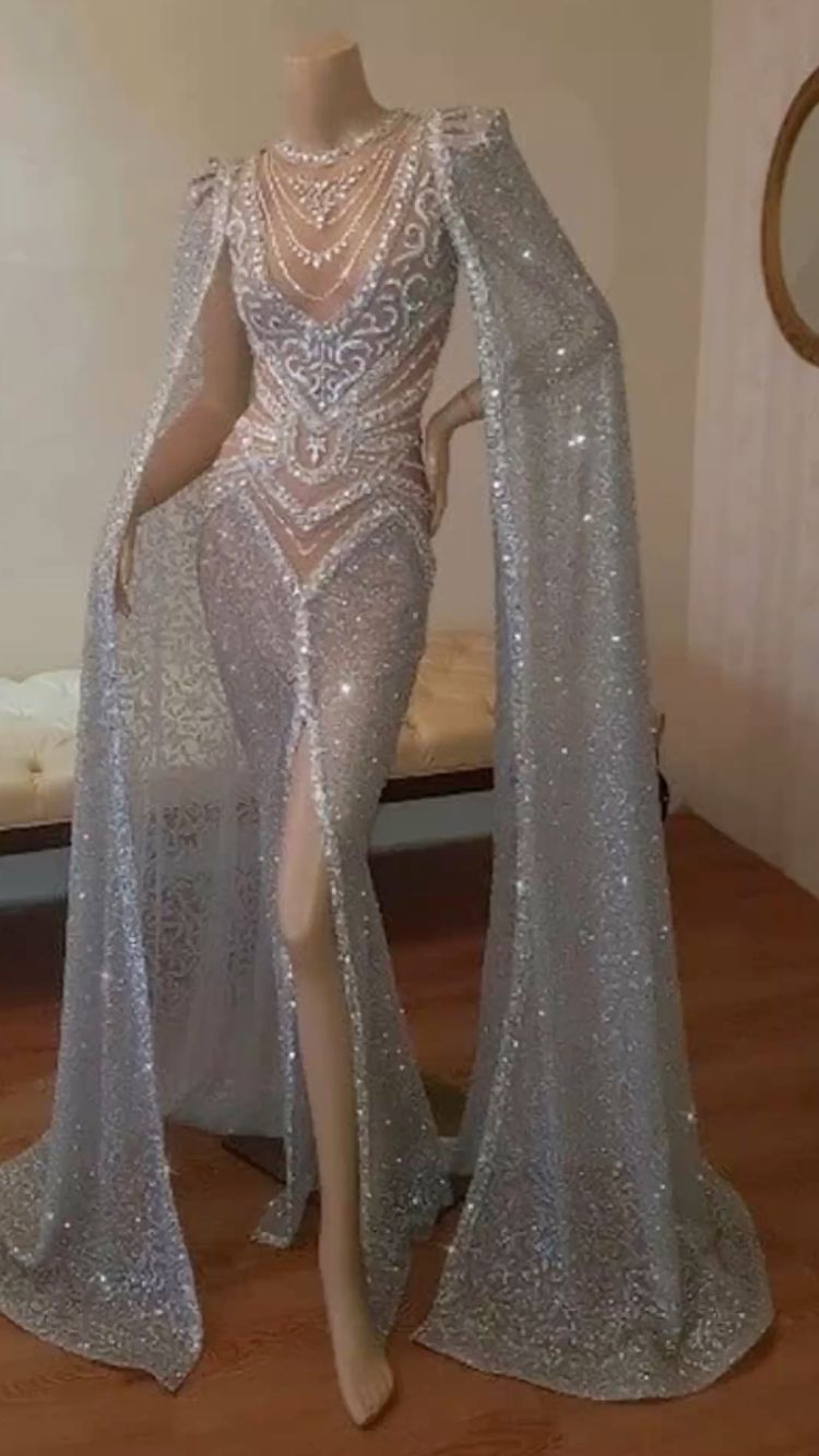 Unique mermaid prom dress , sexy prom dress - VelvetHem
