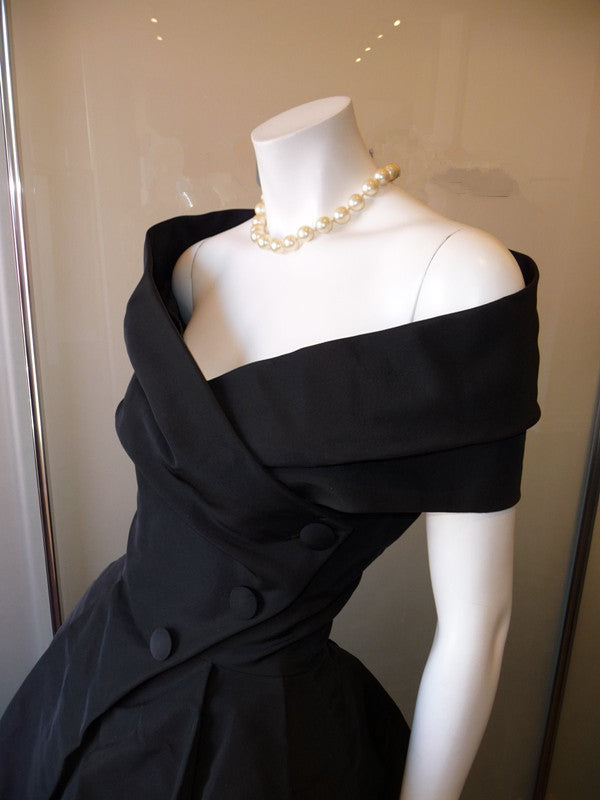 Black Prom Dress,Off The Shoulder Prom Dress,Bodice Prom Dress,Fashion Prom Dress,Sexy Party Dress, New Style Evening Dress - VelvetHem
