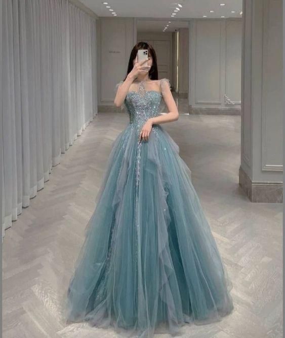 Long Prom Dress Fashion Formal Evening Dress - VelvetHem