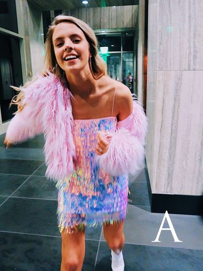 Cute Fashion Sequins Straps Slip Mini Dresses Party Dress - VelvetHem