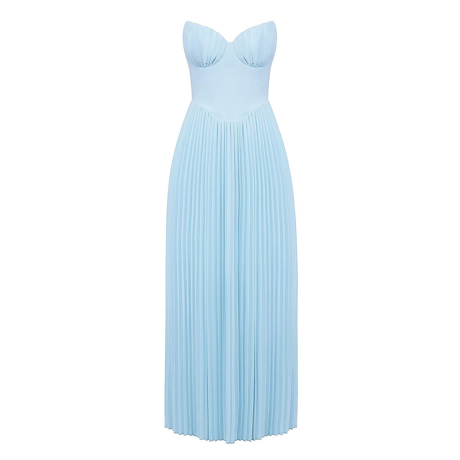 Alma Premium Long Dress with Corset Chic Silhouette Collection