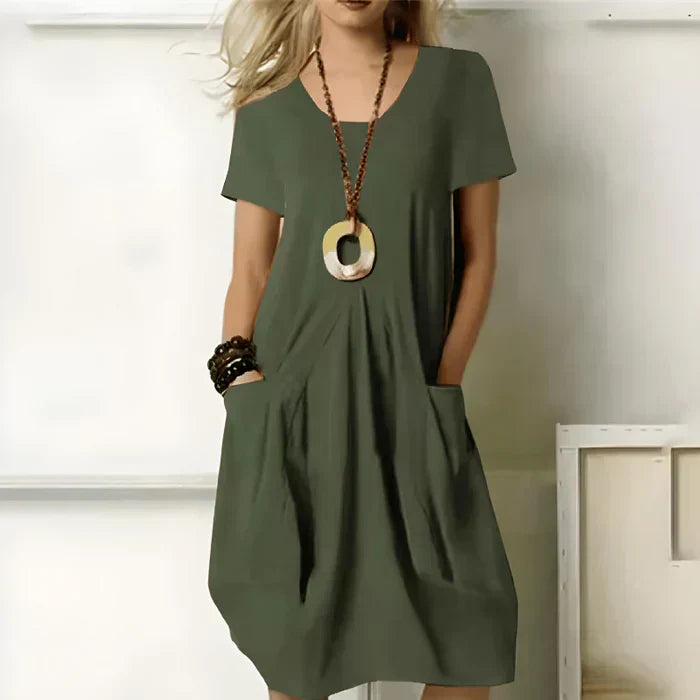 Madalena Classic and Comfortable Summer Dress for Women Stylish Outfit