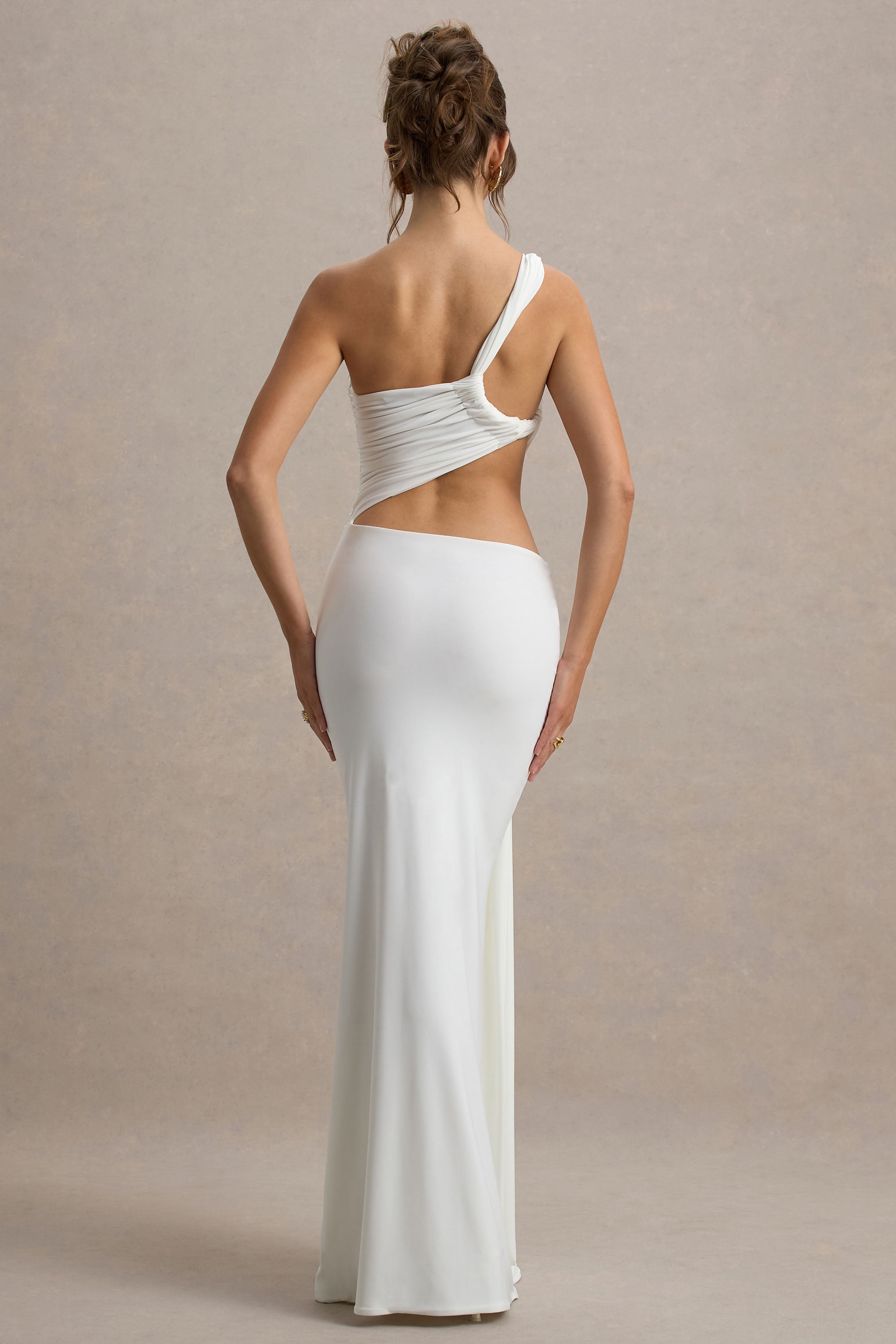 DIANA ASYMMETRIC MAXI DRESS