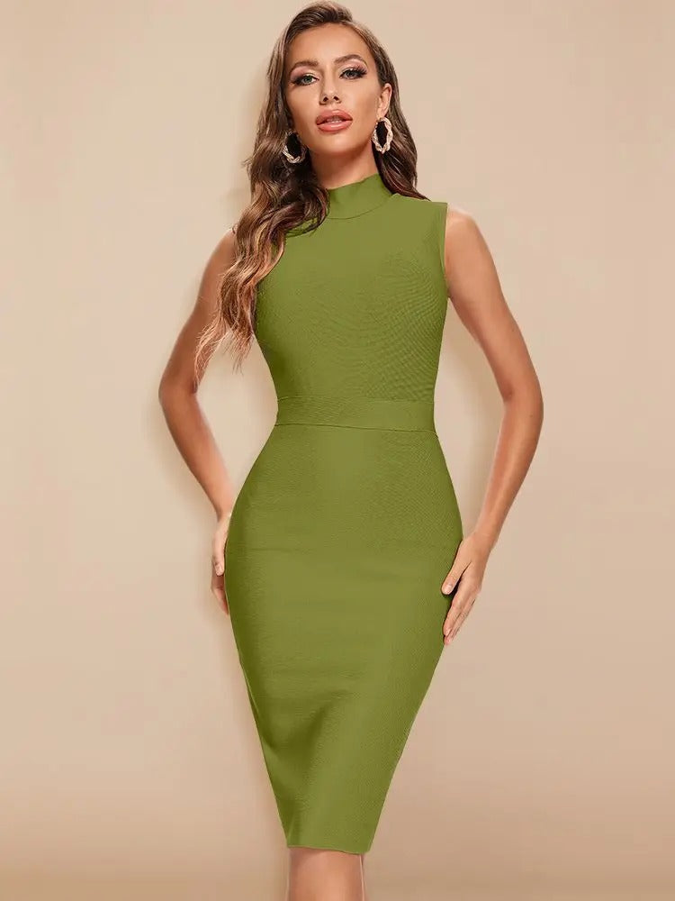 Alvara Boutique Figure Hugging Bandage Dress Premium Wardrobe Essential