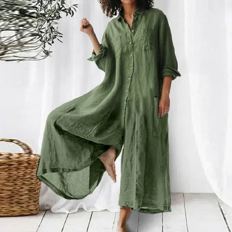 Desdémona Woman Wide Overall Dress for Women Bold Statement Look