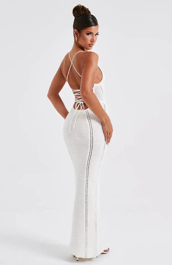 Ida Statement Long Dress Premium Wardrobe Essential