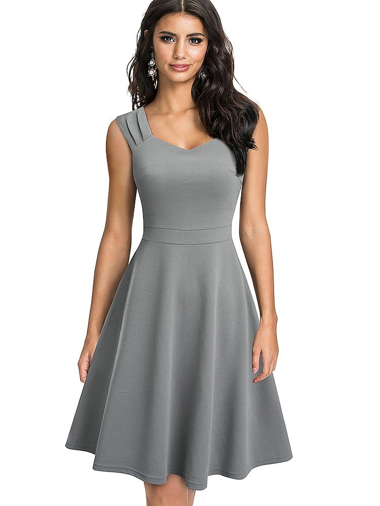 Mireia Casual V-neck Dress for Women Modern Trendy Look