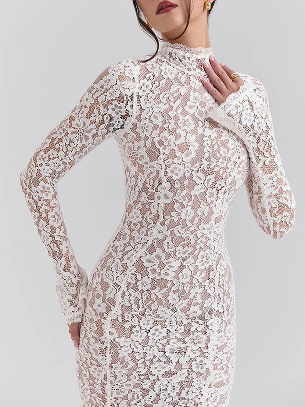 Ximena Long Sleeve Midi Dress