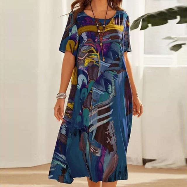 Mirjana Simple and Stylish Summer Dress for Women Cocktail Hour Style