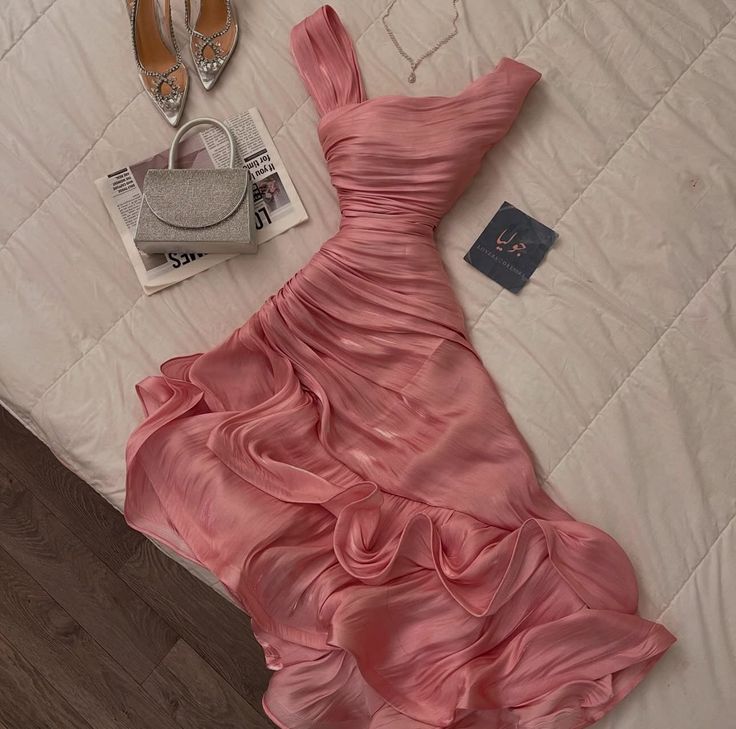 Pink Prom Dresses Evening Party Dress fg7351 - View 2 | VelvetHem
