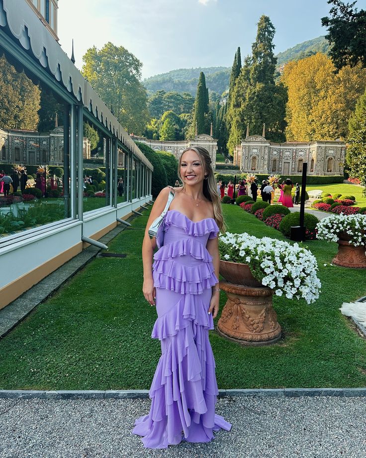 Lavender Long Prom Dress, Elegant Evening Party Dress fg7332 - View 2 | VelvetHem