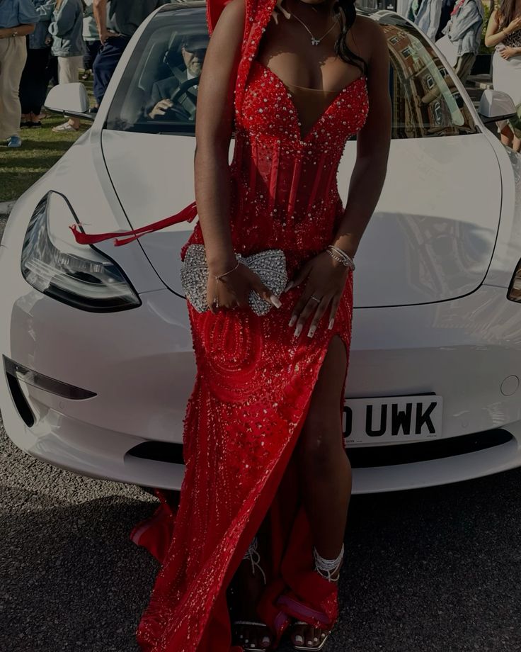 red prom dress mermaid long dress for Women, Sexy Party Dress fg7093 - VelvetHem