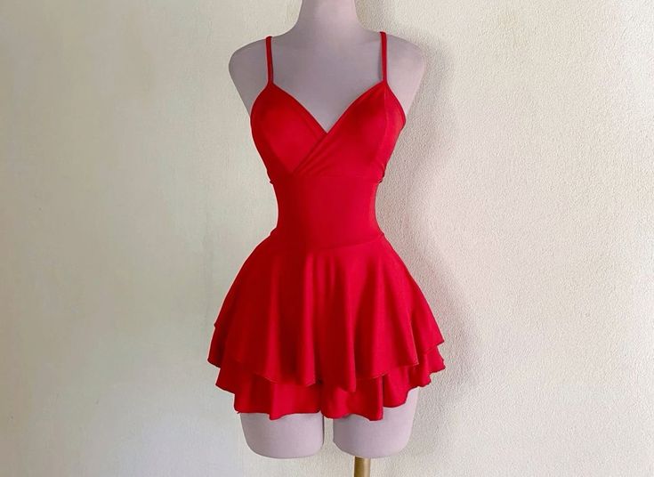 Red Short Prom Dress Sexy Evening Dress Homecoming Dress fg7113 - View 2 | VelvetHem