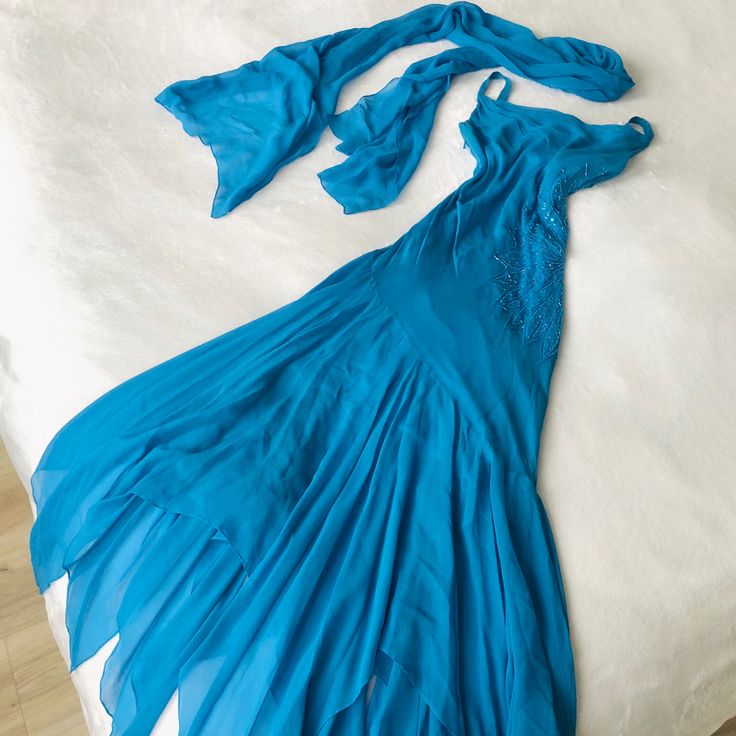 Elegant Chiffon Long Prom Dress Evening Dress fg7000 - VelvetHem