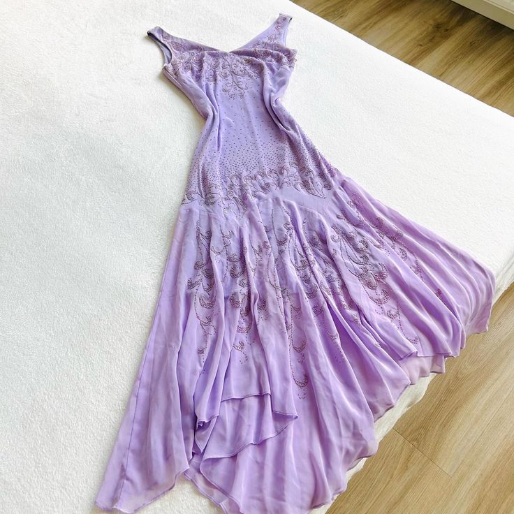 New Arrival Lilac Prom Dress Evening Dress Chiffon Party Dress fg7102 - VelvetHem