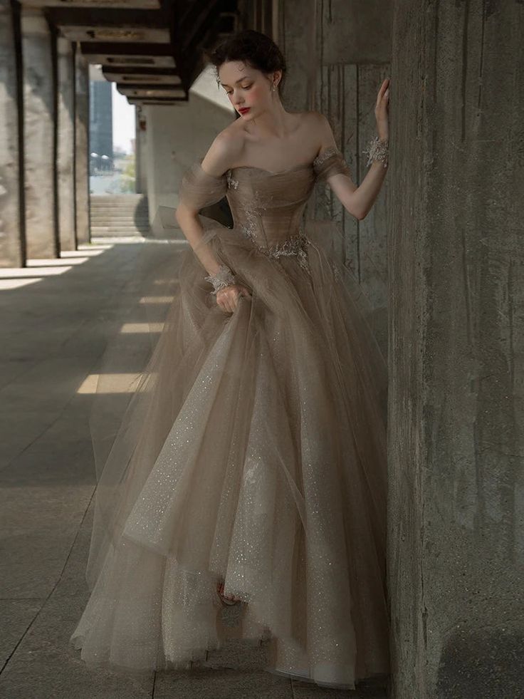 Tulle Lace Long Prom Dress, Evening Formal Dress fg7236 - View 5 | VelvetHem